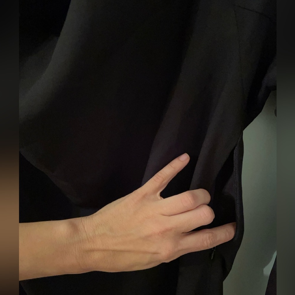 Ted baker women’s Elegant Black Dress long sleeve size 2(6us) - Picture 5 of 7